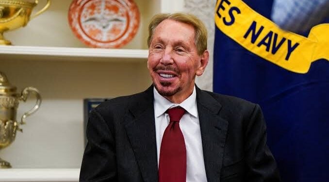 Larry Ellison Pledged Oracle, Tesla and SpaceX Shares for Loans Before Son’s Warner Deal Closed