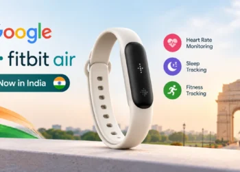 Google Fitbit Air Launches in India at ₹13,999: Screenless Tracker Brings Quiet Health Tracking to Your Wrist