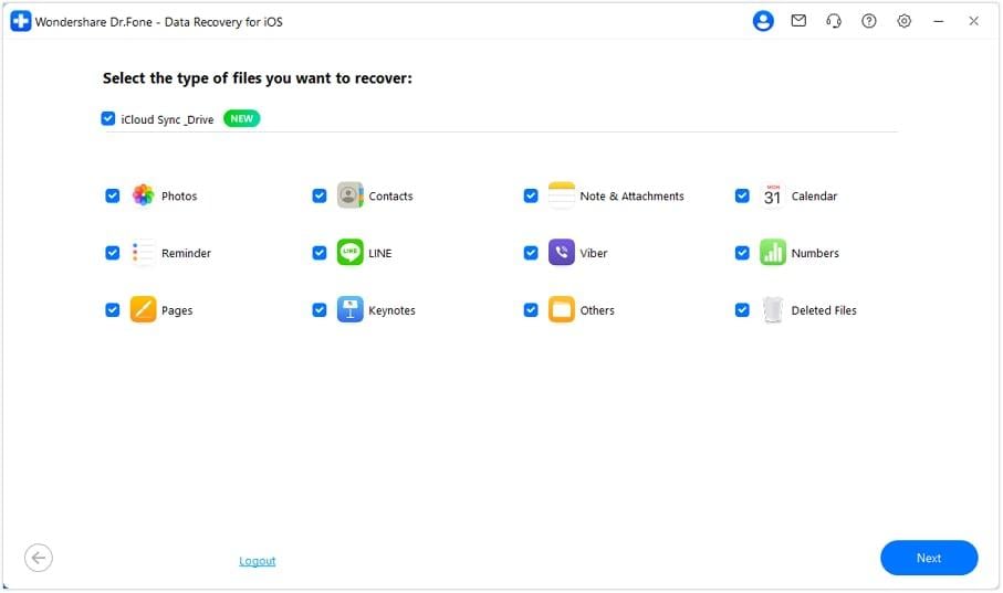select and scan your data