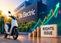 Ola Electric Eyes ₹1,000 Cr Rights Issue at 26% Discount